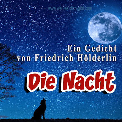 Die Nacht - ein Gedicht von Friedrich Hölderlin