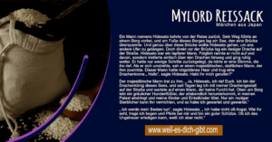 Mylord Reissack - ein Märchen aus Japan