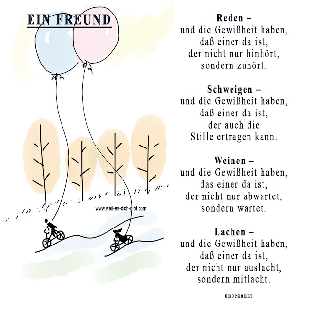 Freund - Freundschaft - Gedicht