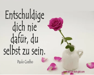 Zitat von Paulo Coelho - Entschuldige dich nie