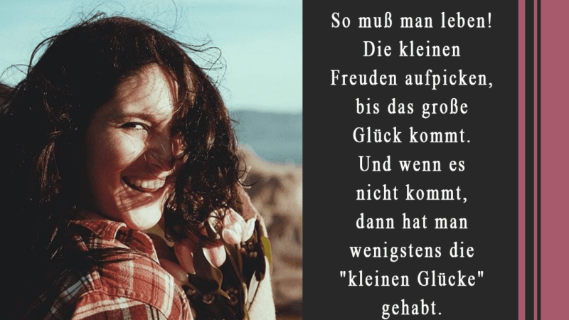 Gedicht über Glück von Theodor Fontane