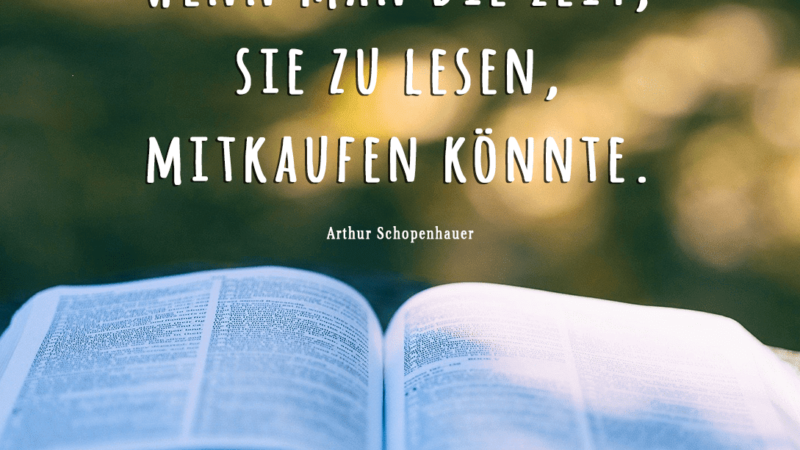 Bücher kaufen - Spruch - Zitat - Schopenhauer