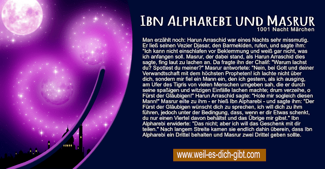 Ibn Alpharebi Masrur - Märchen aus 1001 Nacht