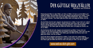 Märchen aus Estland: der gütige Holzfäller