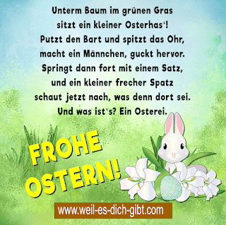 Ostergruß - Osterhase - Gedicht