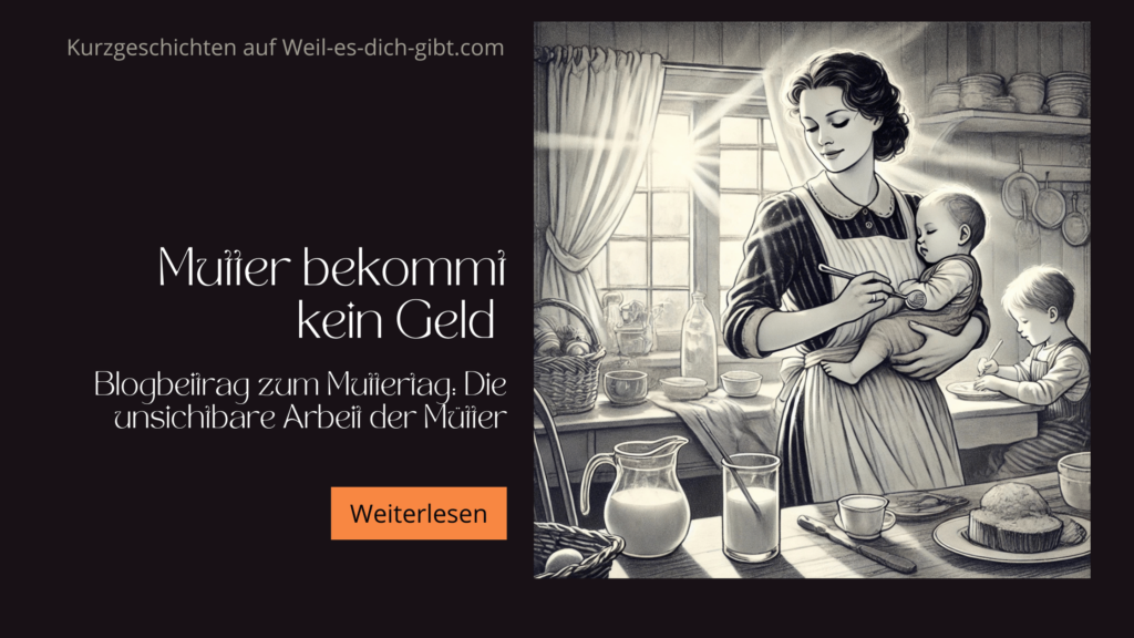 Kurzgeschichte zum Muttertag: Die unsichtbare Arbeit der Mütter | Inspirierende Sprüche & Lebensweisheiten