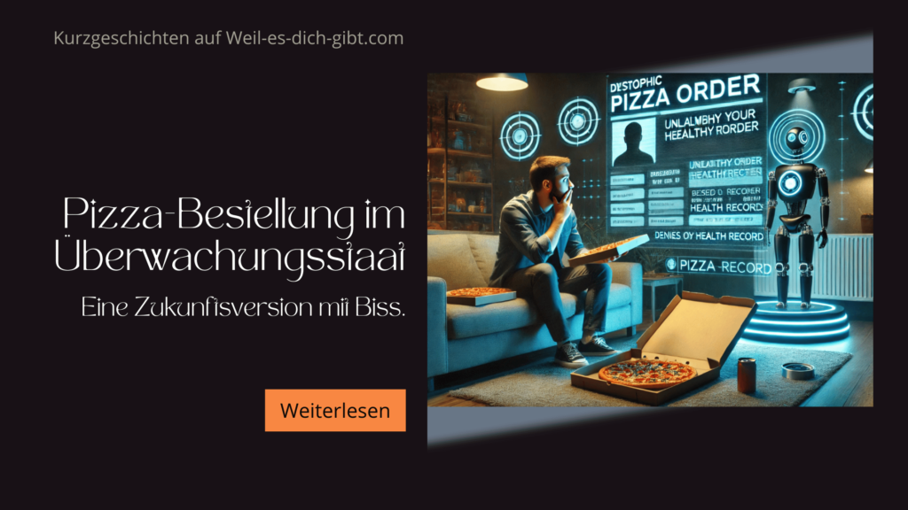 Pizza-Bestellung im Überwachungsstaat – Eine Zukunftsvision mit Biss | Inspirierende Sprüche & Lebensweisheiten