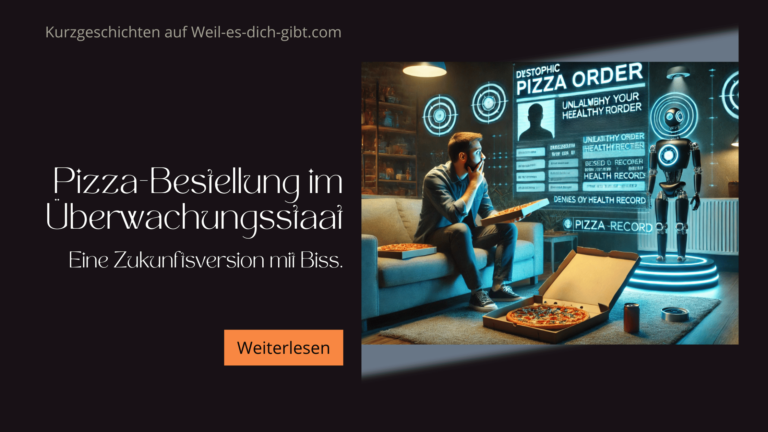 Pizza-Bestellung im Überwachungsstaat – Eine Zukunftsvision mit Biss