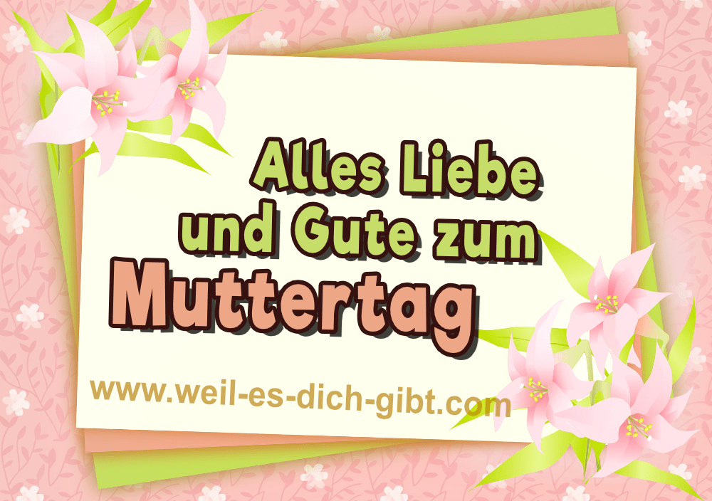 alles gute zum muttertag spruch min