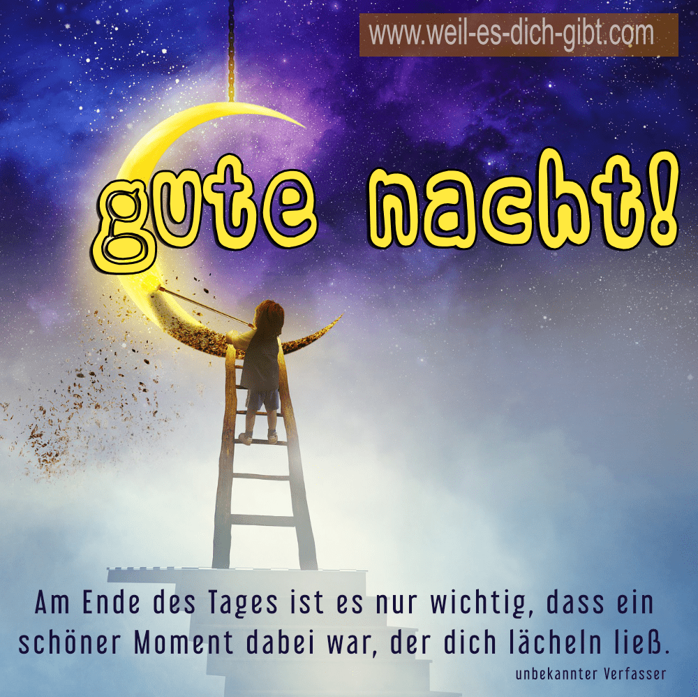 am ende des tages zufriedenheit spruch gute nacht min