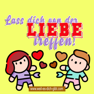 „Lass dich von der Liebe treffen!“ – Ein knuddeliger Valentinstagsgruß für Herz und Seele ❤️