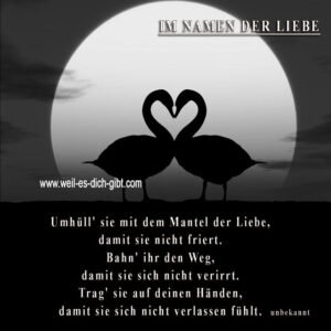 💖 Im Namen der Liebe | Ein zärtliches Gedicht über Fürsorge & Nähe – Weil es dich gibt