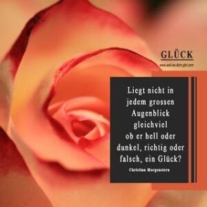 🌗 Glück im Augenblick – Christian Morgenstern über das Leben