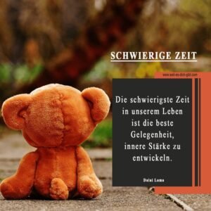 🌿 Die schwierigste Zeit in unserem Leben ist die beste Gelegenheit, innere Stärke zu entwickeln. – Dalai Lama