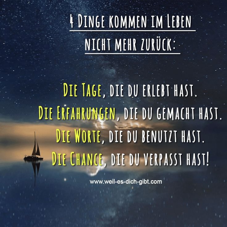 4 Dinge kommen im Leben nicht mehr zurück: Ein Spruch, der zum Nachdenken bewegt