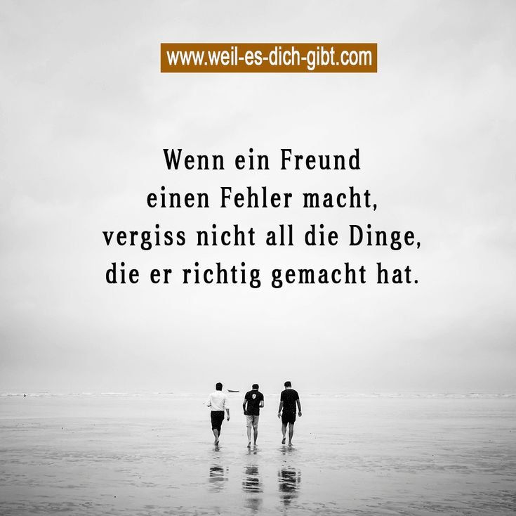 Wenn ein Freund einen Fehler macht …