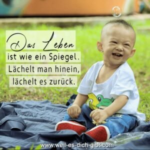😊 Das Leben ist wie ein Spiegel – Lächle, und es lächelt zurück