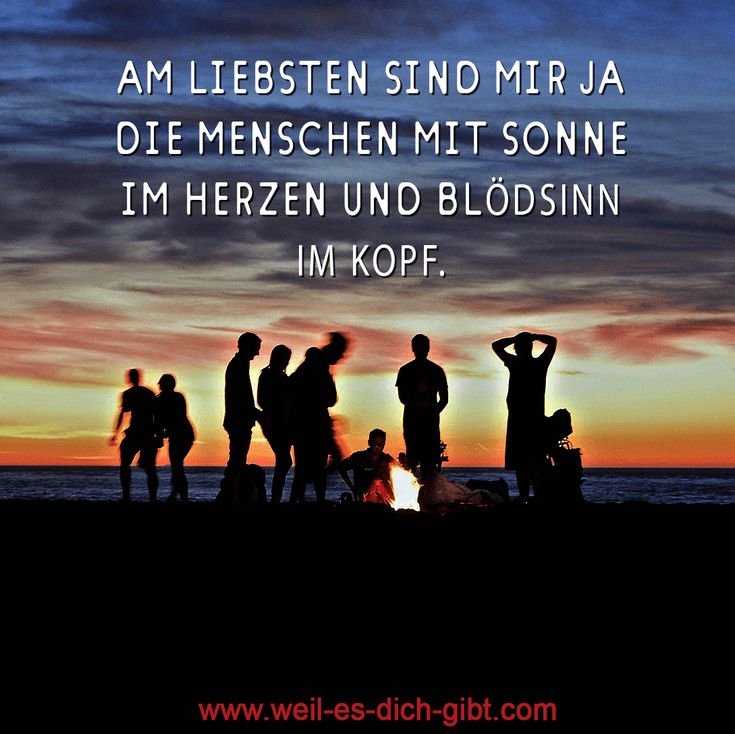 ☀️ Menschen mit Sonne im Herzen und Blödsinn im Kopf – genau die braucht die Welt!