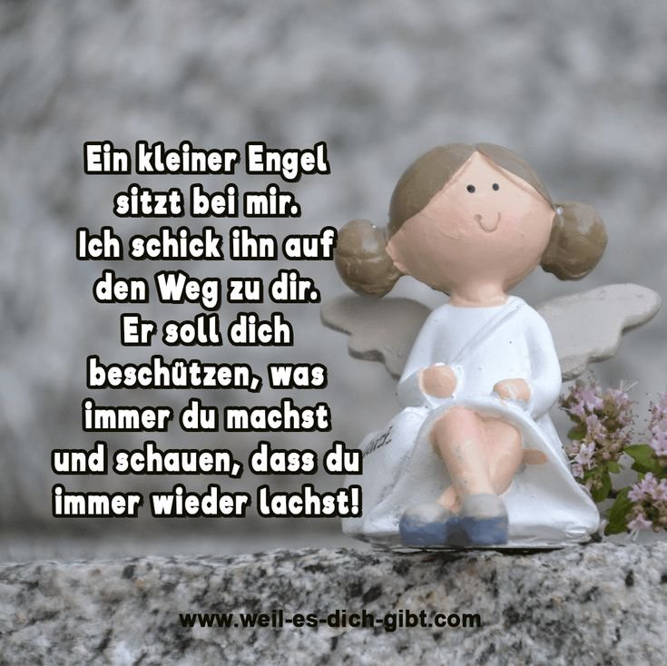 Ein kleiner Engel – unsichtbar, aber immer da.