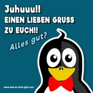 Ich habe gerade an dich gedacht – und sende dir liebe Grüße