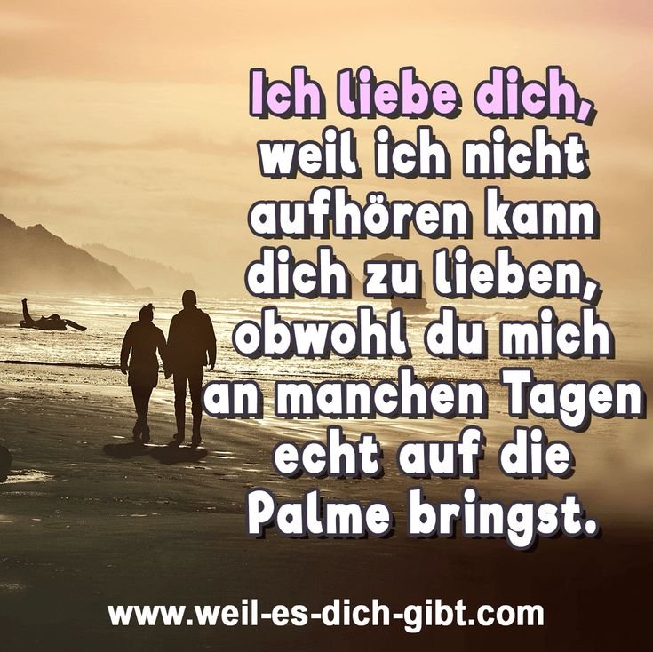 Ich liebe dich – auch wenn du mich manchmal auf die Palme bringst – Liebe ist nicht immer nur rosarot, harmonisch und voller Zärtlichkeiten. Sie besteht... | Inspiration & Gedanken
