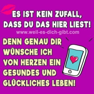 Es ist kein Zufall, dass du das hier liest