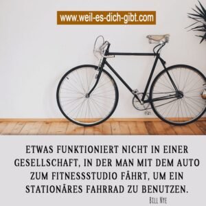 🚴‍♀️ Gesellschaftskritik mit Humor – Das Auto zum Fitnessstudio und das stationäre Fahrrad