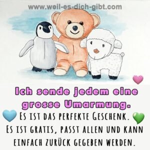 Eine große Umarmung – das perfekte Geschenk