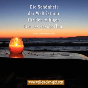 Die stille Schönheit der Welt