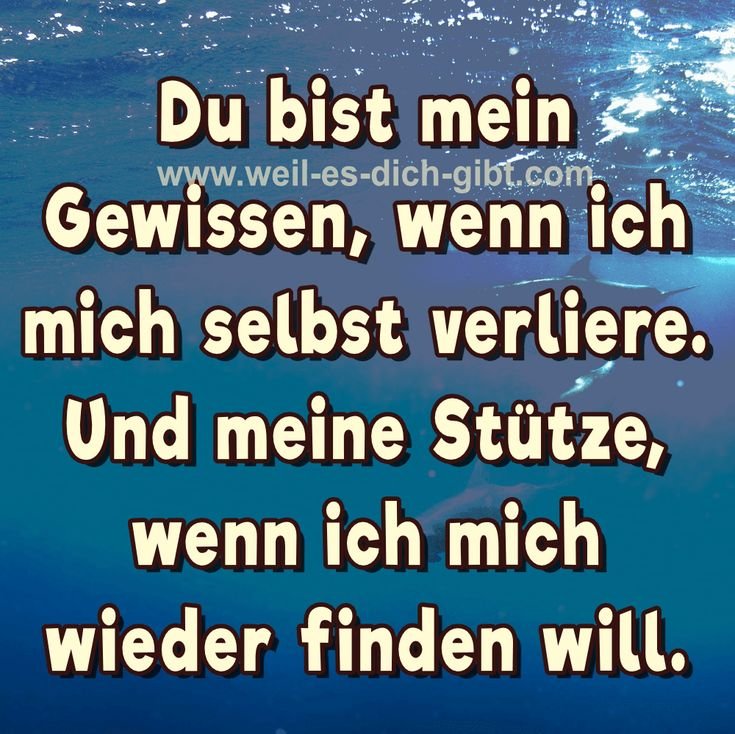 Du bist mein Gewissen, wenn ich mich selbst verliere. Und meine Stütze, wenn ich mich wieder finden will. – Es gibt Menschen im Leben, die sind mehr als nur Begleiter. Sie... | Inspiration & Gedanken