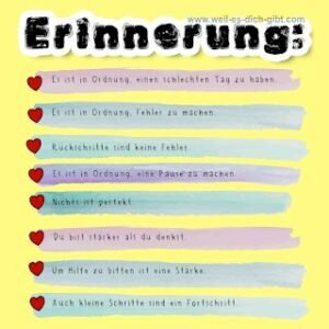 9 heilsame Erinnerungen für Tage, an denen du das Gefühl hast, nicht genug zu sein