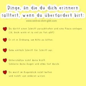 Überfordert? 5 lebensrettende Erinnerungen für stressige Zeiten