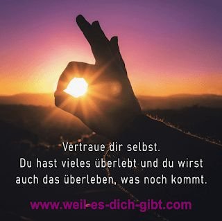 Vertraue dir selbst: Du hast alles in dir, was du brauchst – In einem Moment der Unsicherheit oder Angst kann dieser Satz wie ein... | Inspiration & Gedanken