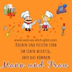 Kochen und Putzen sind im Leben wichtig, aber das können Mann und Frau: Vom Klischee zur gelebten Gleichberechtigung