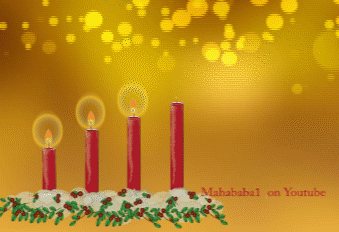 Einen schönen dritten Advent – Gruß! – Die dritte Kerze brennt – das Licht hat sich ausgebreitet, der Kreis... | Sprüche, Weihnachten