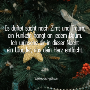🎄 Es duftet sacht nach Zimt und Traum: Die sinnliche Poesie eines Weihnachtswunders