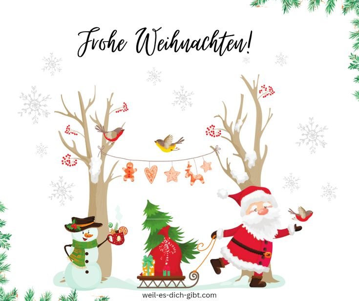 Visualisierung: Frohe Weihnachten