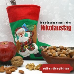 Ich wünsche einen frohen Nikolaustag!
