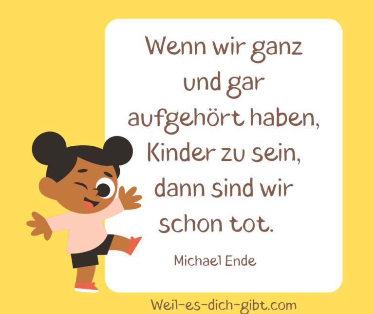 Wenn Wir Aufgehört Haben Kinder Sein Michael Endes Lebenswichtige Weisheit - anschauliche Darstellung