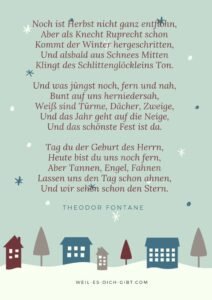 Theodor Fontane: Der Übergang zwischen den Jahreszeiten