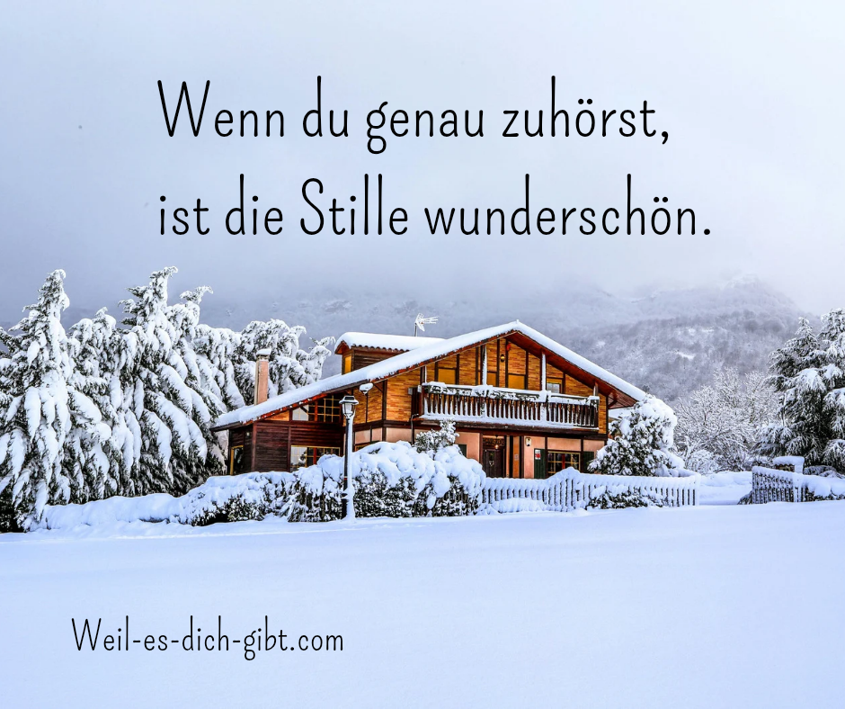 Visualisierung: Wenn Du Genau Zuhörst Dieser Satz Verändert Wie Du Stille Siehst