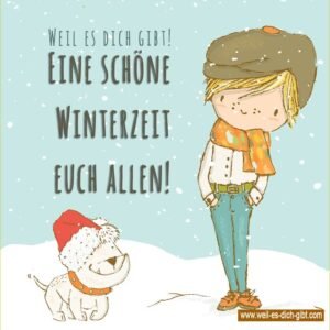 Eine schöne Winterzeit euch allen! 