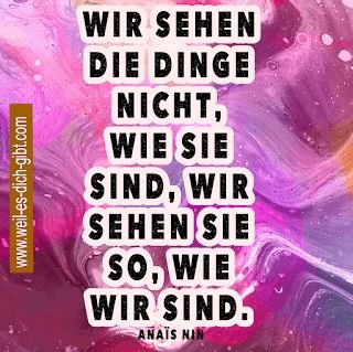Visualisierung: Wir Sehen Dinge Nicht Wie Sie Anaïs Nins Meisterwerk Selbstreflexion
