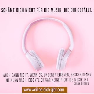 Visualisierung: Musik-Scham Überwinden Sarah Dessen Hat Perfekten Spruch