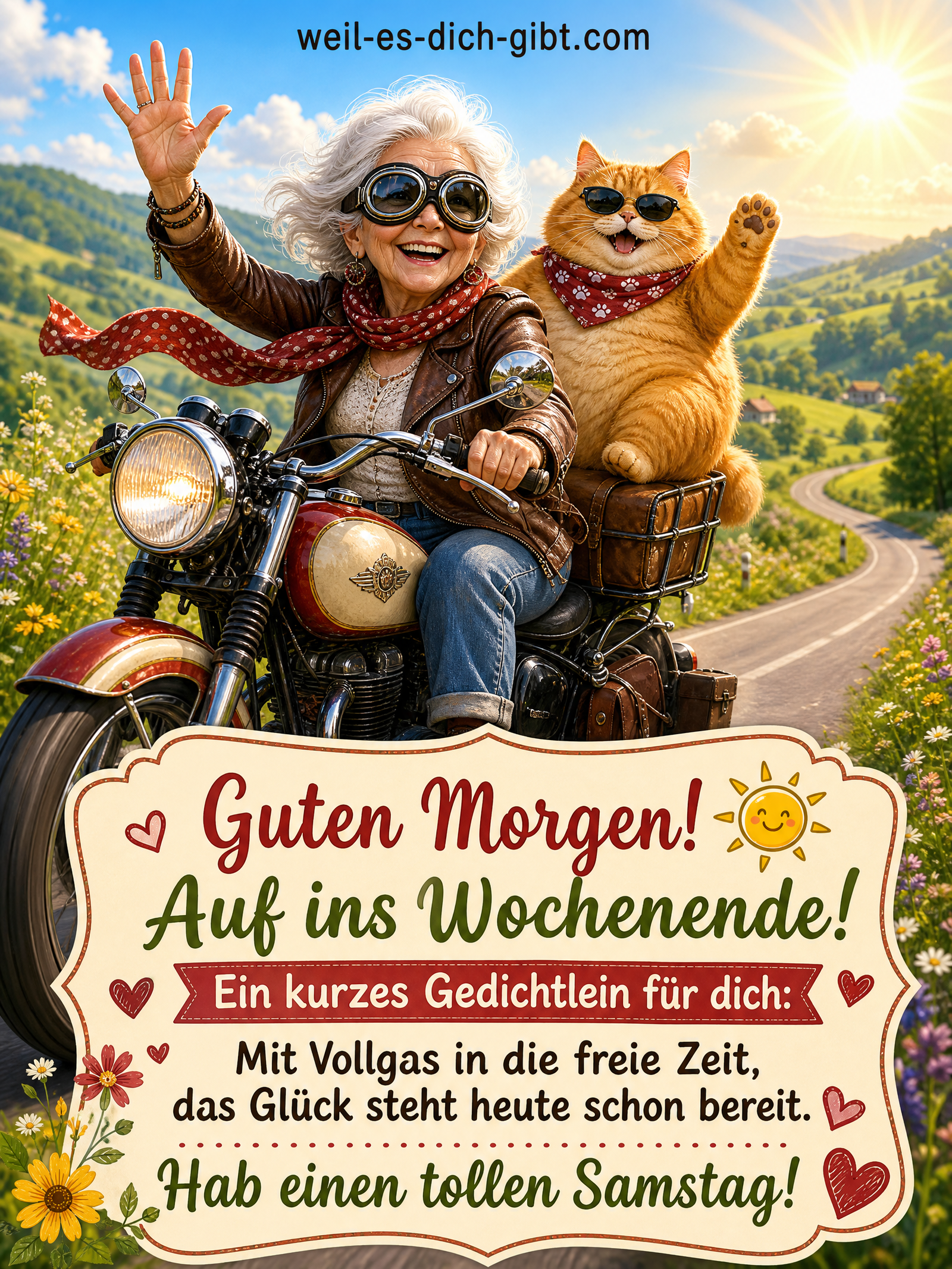 Visualisierung: Guten Morgen Ab Ins Wochenende Zwar Vollgas