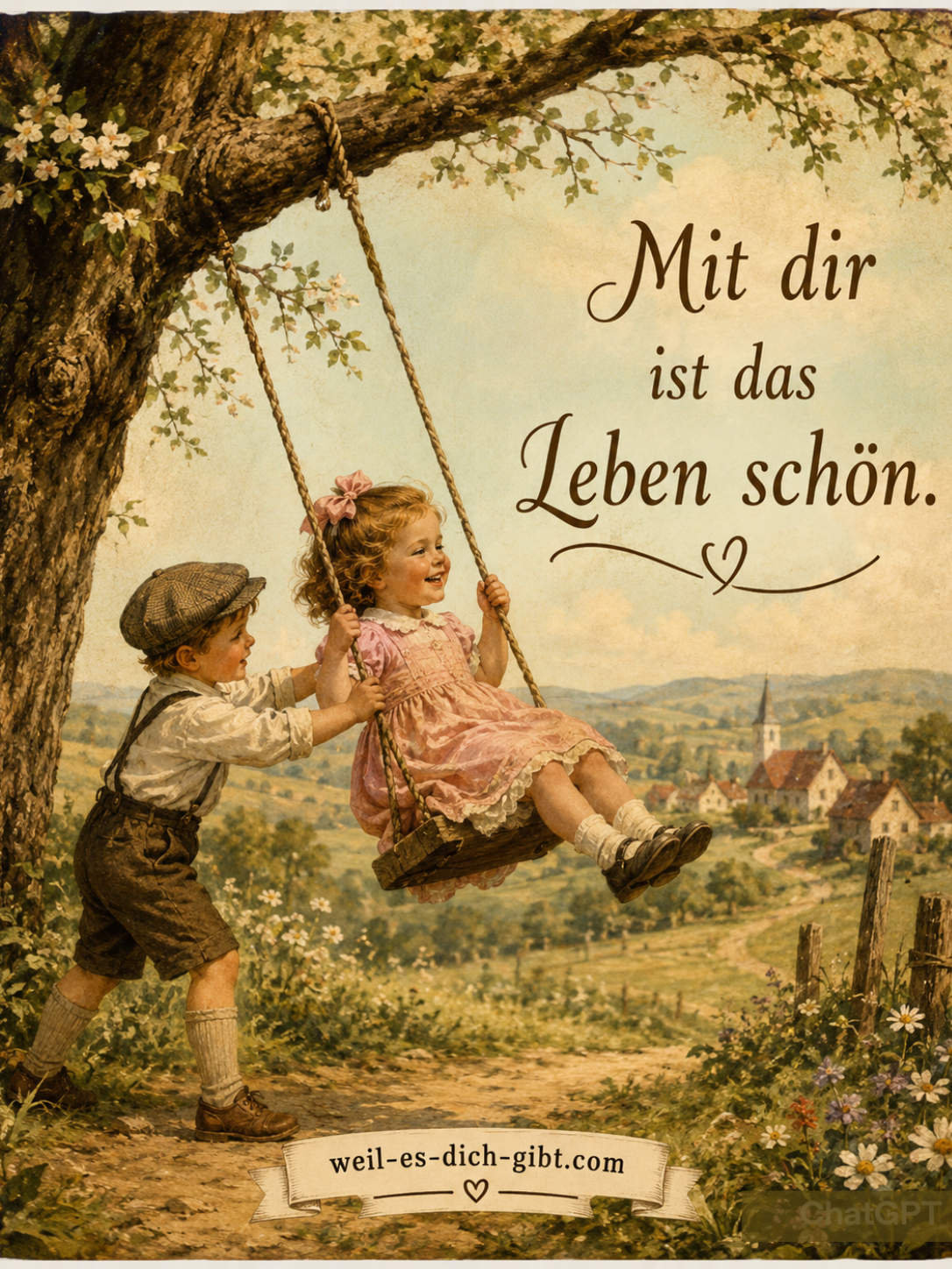 Illustration zum Thema: Dir Leben Schön Kleine Erinnerung Herzen Kommt