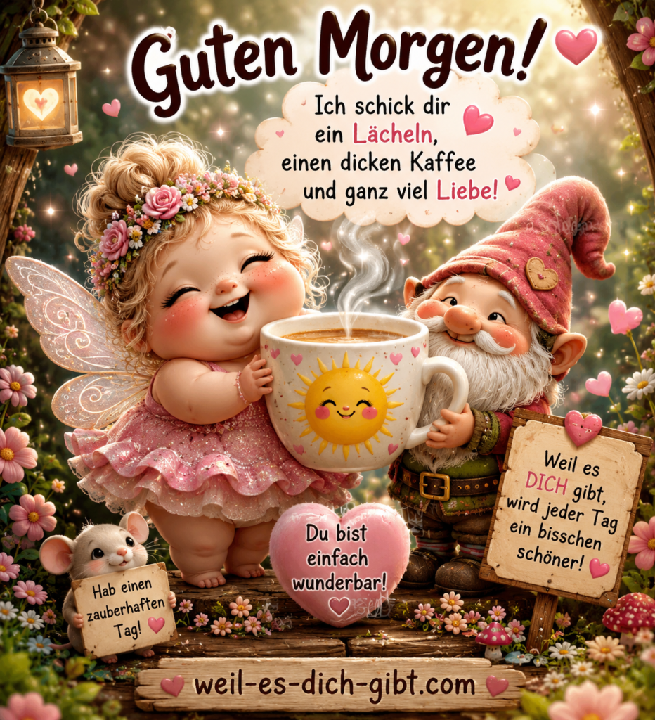 Illustration zum Thema: Guten Morgen Du Wundervoller Mensch