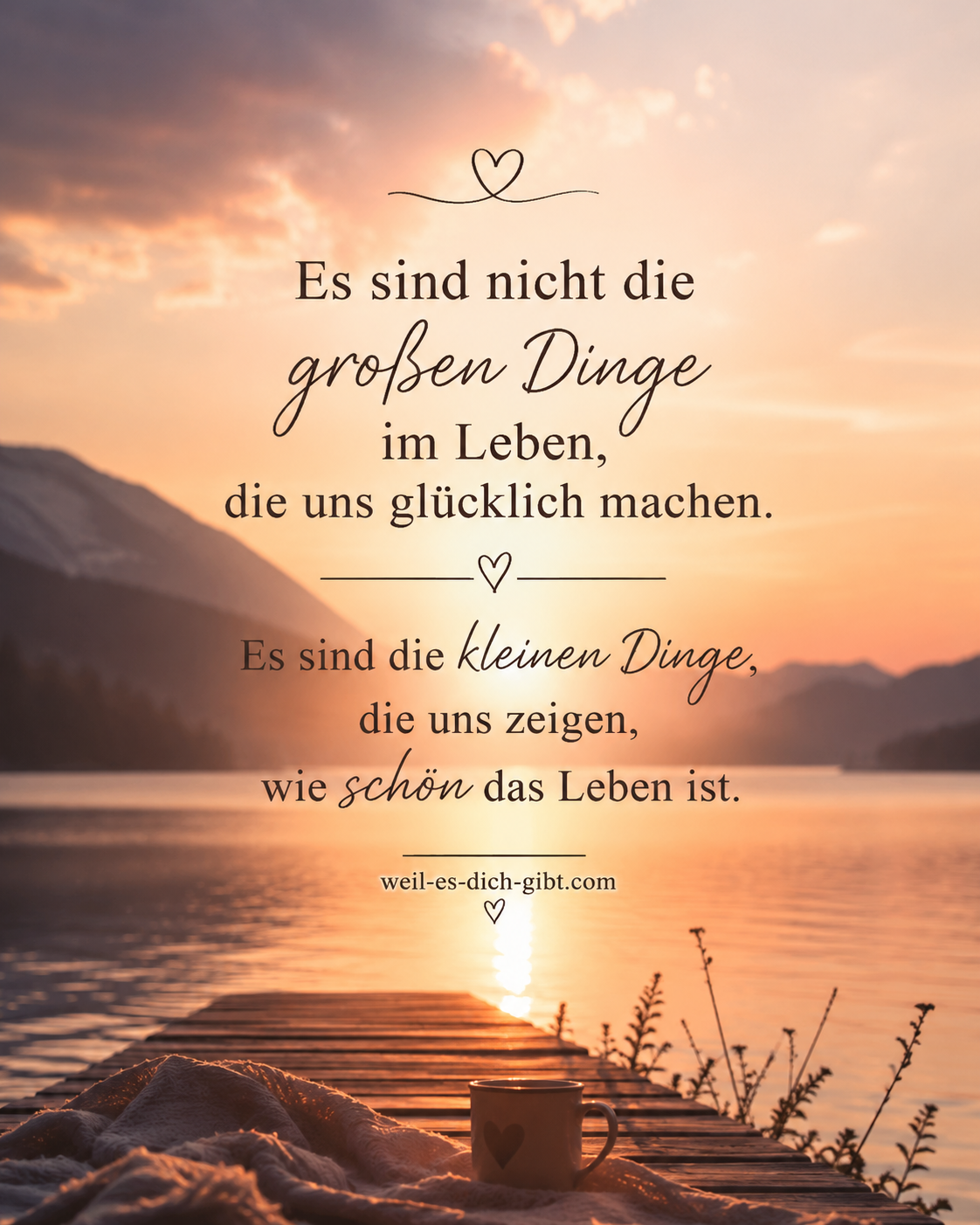 Illustration zum Thema: Kleinen Dinge Im Leben Warum Sie Unser Wahres Glück