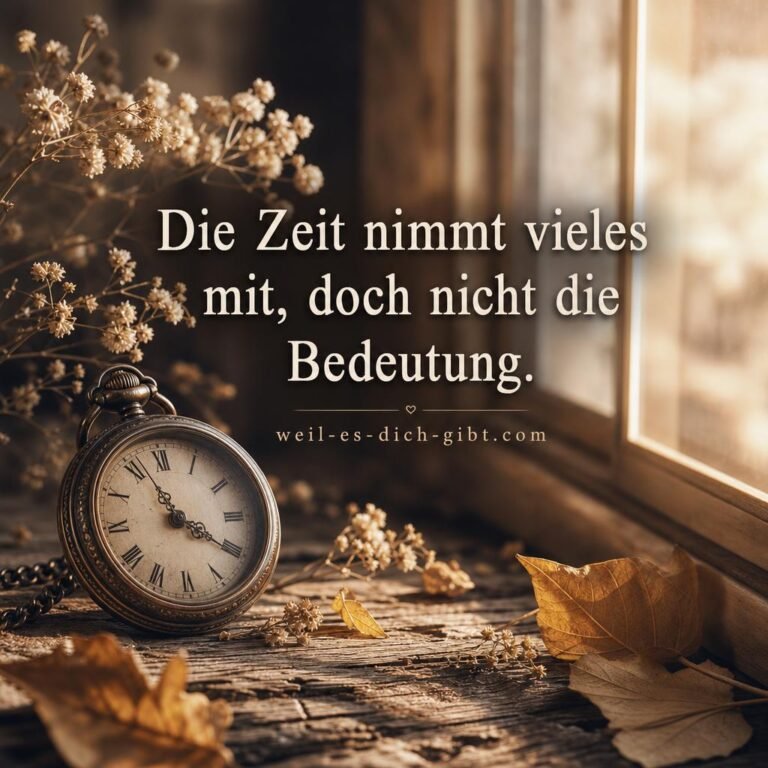 Illustration zum Thema: Zeit Nimmt Vieles Doch Nicht Bedeutung