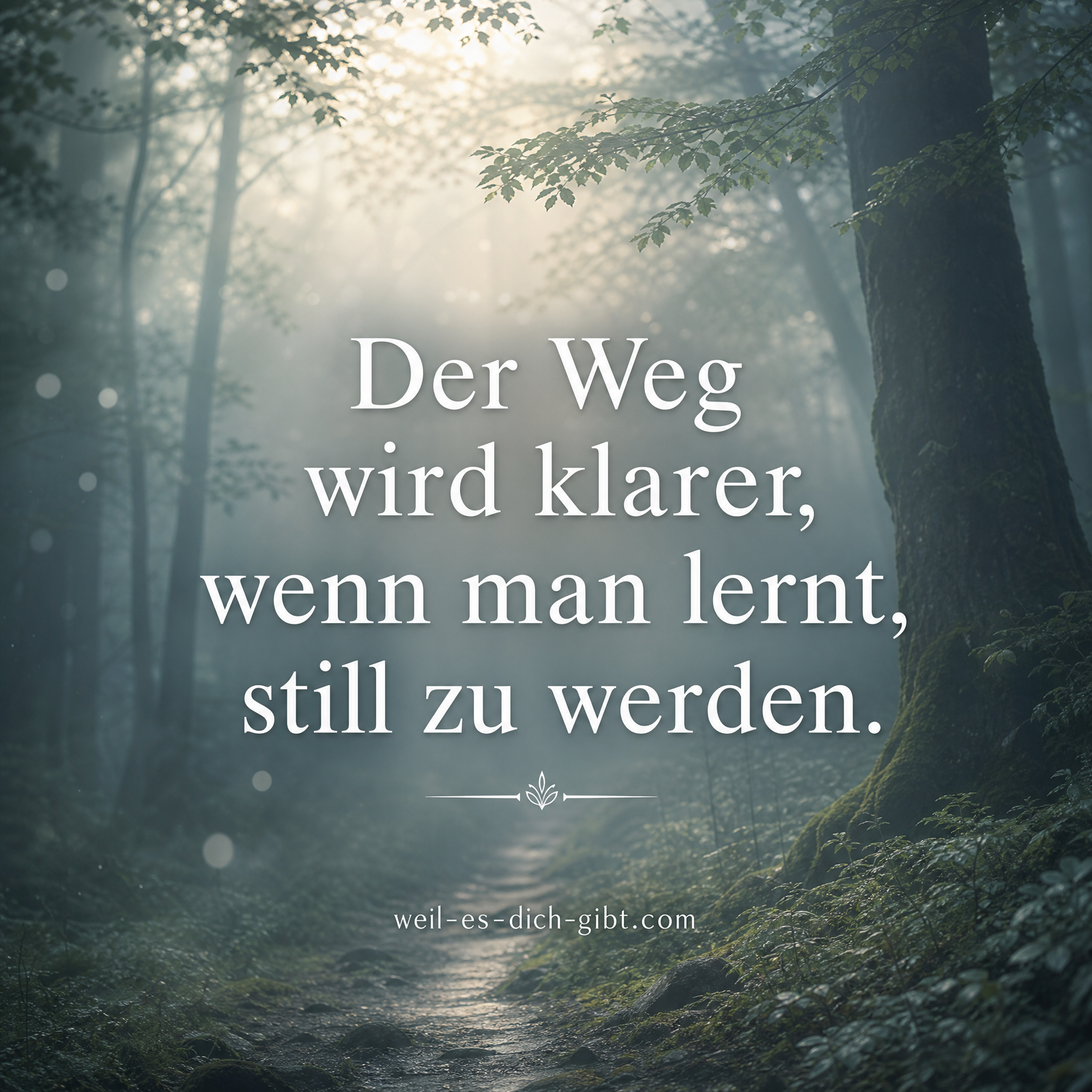 Visualisierung: Weg Klarer Wenn Man Lernt Still